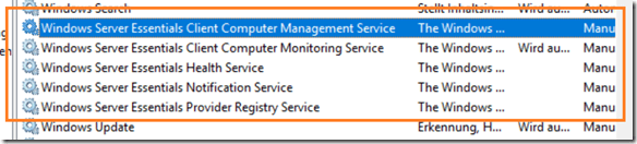 Windows SBE services