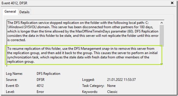 Fix der SysVol-Replikation (DFS-R) | Windows SBS and Essentials Blog